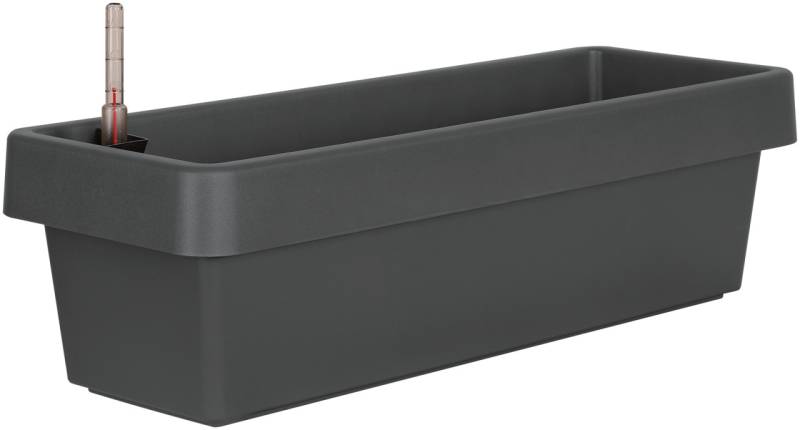Geli Bewässerungsblumenkasten Viva Kunststoff anthrazit 60 cm von Geli