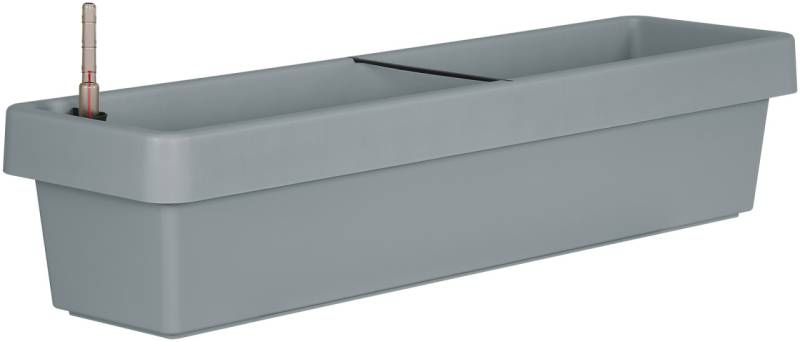 Geli Bewässerungsblumenkasten Viva Kunststoff betongrau 80 cm von Geli