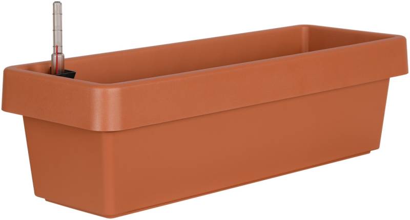 Geli Bewässerungsblumenkasten Viva Kunststoff terrakotta 60 cm von Geli
