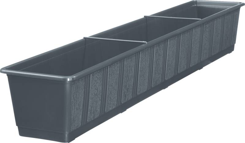Geli Blumenkasten Standard 100 cm anthrazit von Geli