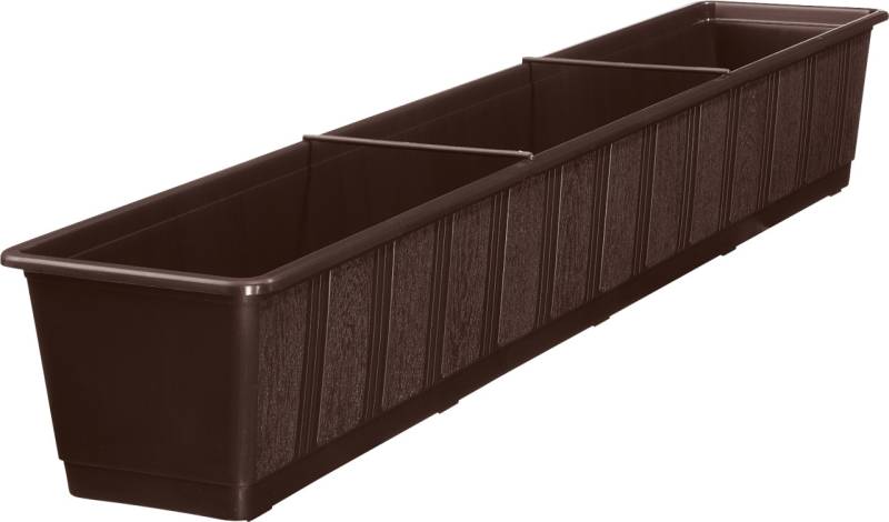 Geli Blumenkasten Standard 100 cm braun von Geli