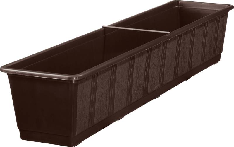 Geli Blumenkasten Standard 80 cm braun von Geli