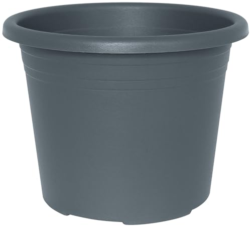 Geli Blumentopf CYLINDRO rund aus Kunststoff, Farbe:anthrazit, Durchmesser:45 cm Geli Blumentopf CYLINDRO rund aus Kunststoff, Farbe:anthrazit, Durchmesser:45 cm von Geli