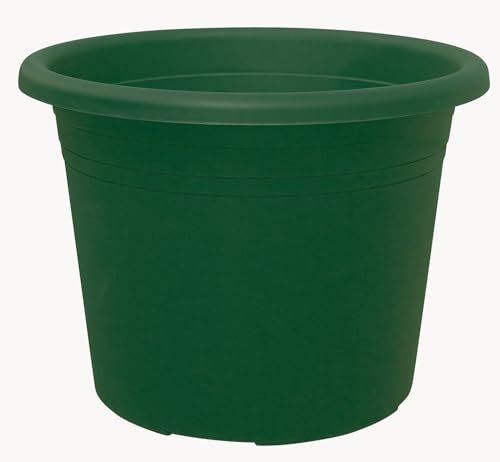 Geli Blumentopf CYLINDRO rund aus Kunststoff, Farbe:olivgrün, Durchmesser:60 cm von Geli