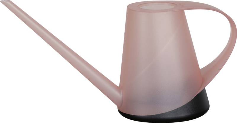 Geli Gießkanne Capri 1,3 L Kunststoff transparent zartrosa von Geli