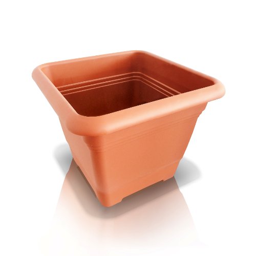 Geli Kunststoff BLUMENKÜBEL Nora Terracotta 58 cm von Geli