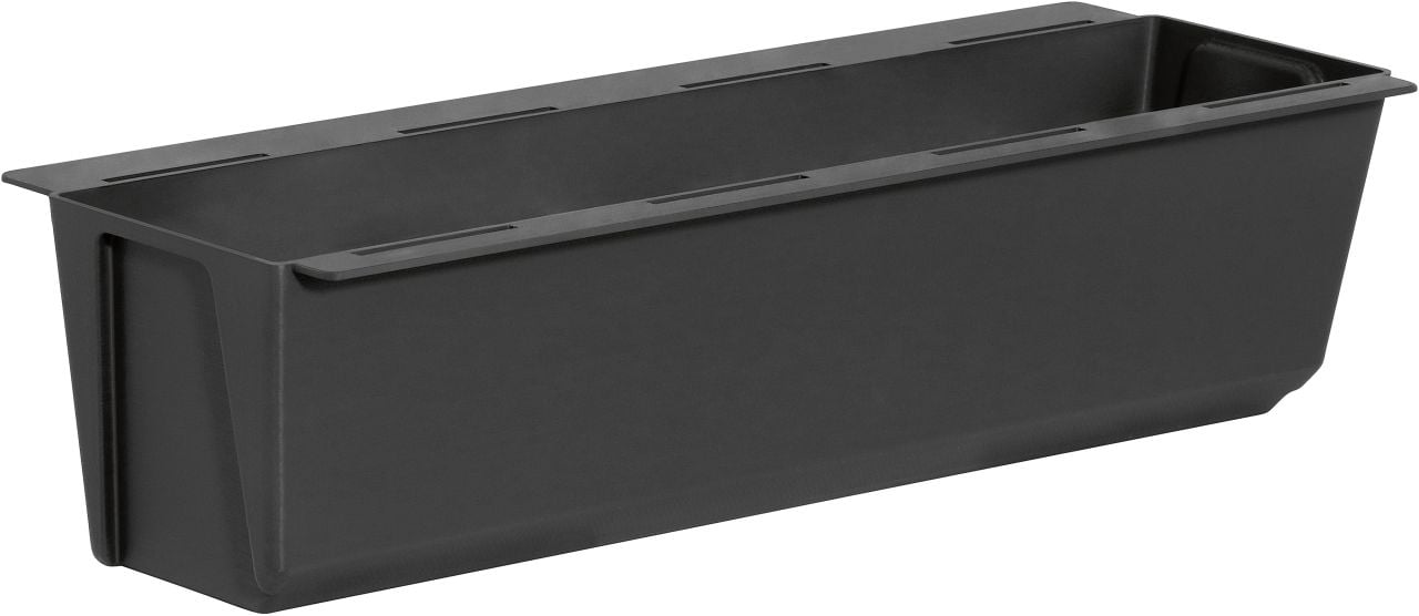 Geli Pflanztopf Easy 37 x 10 cm anthrazit für Europalette von Geli