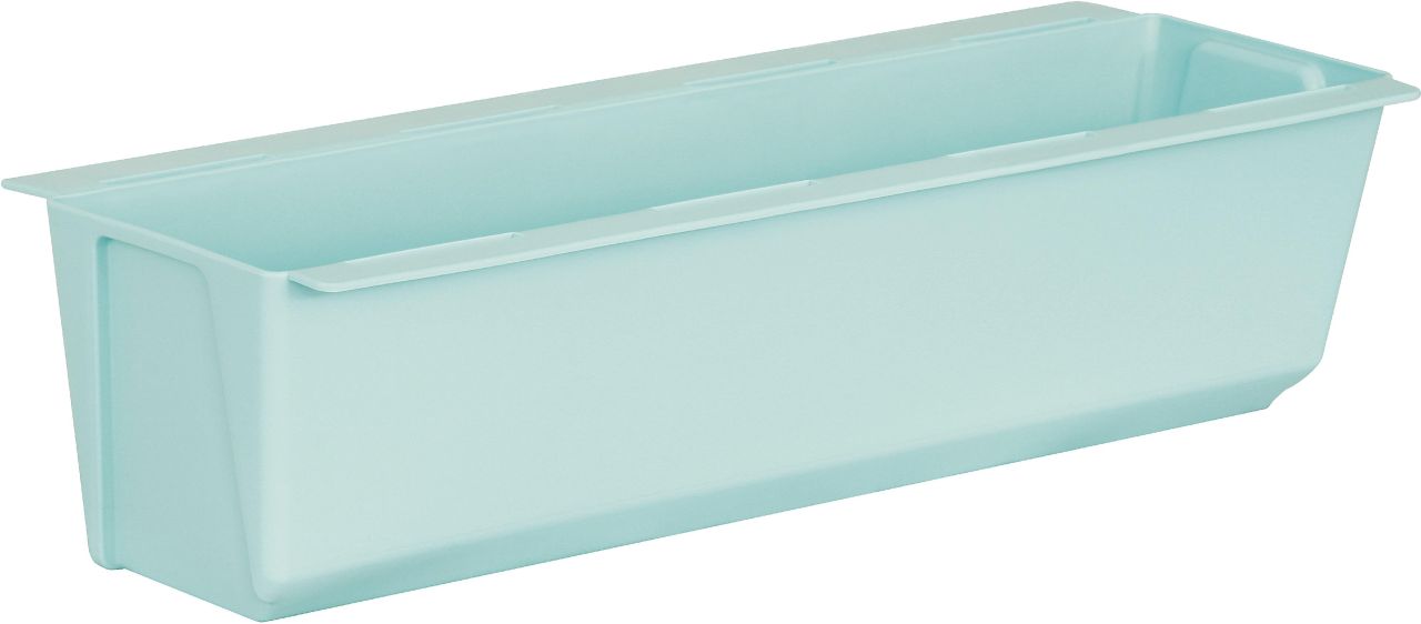 Geli Pflanztopf Easy 37 x 10 cm zartblau für Europalette von Geli