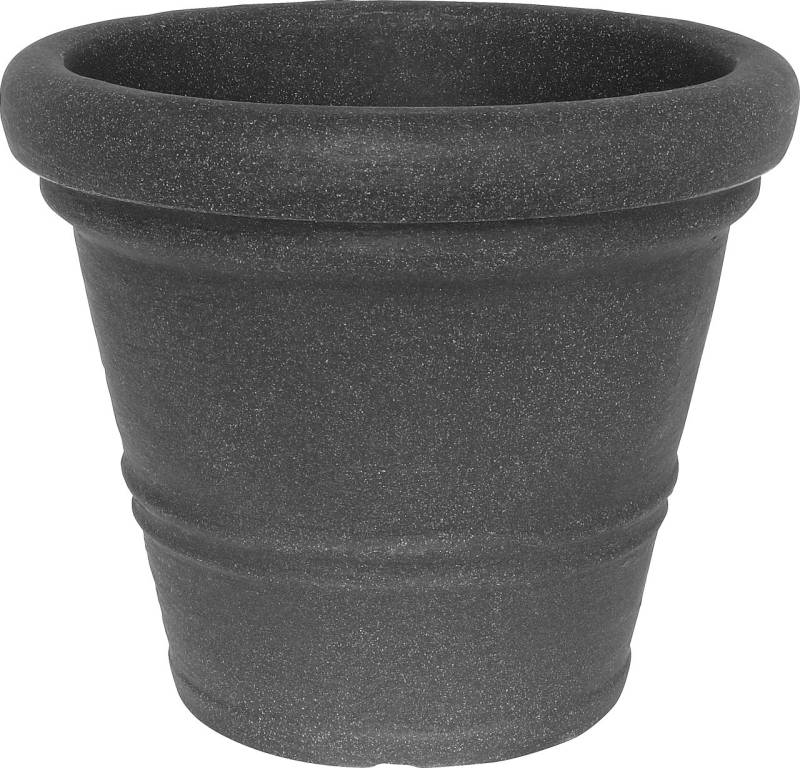 Geli Pflanztopf Milano Ø 40 x 32 cm anthrazit von Geli