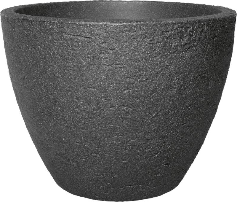 Geli Pflanztopf Stone Ø 50 x 38 cm anthrazit von Geli