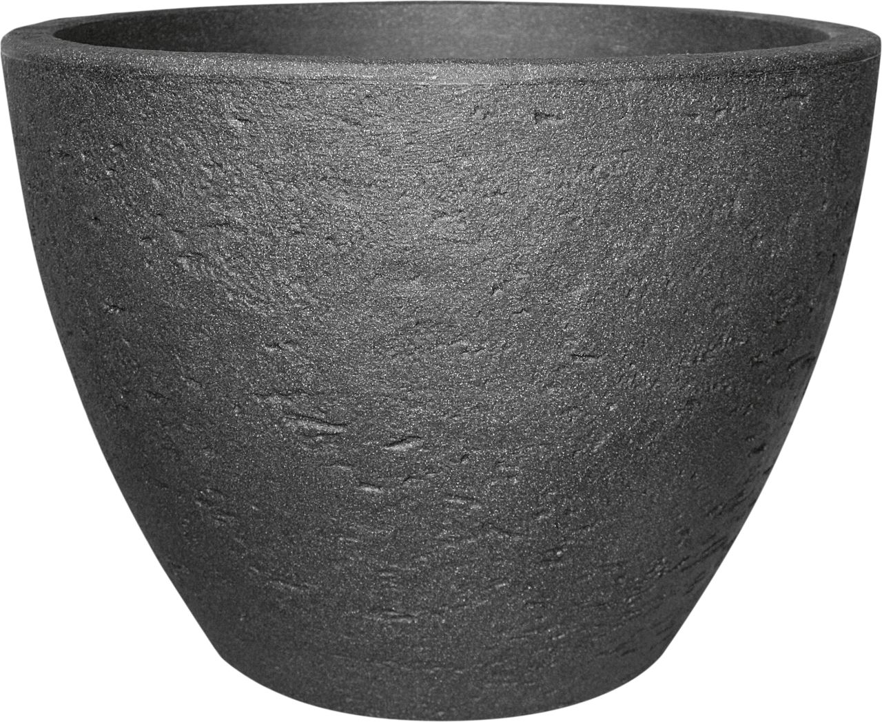 Geli Pflanztopf Stone Ø 60 x 45 cm anthrazit von Geli