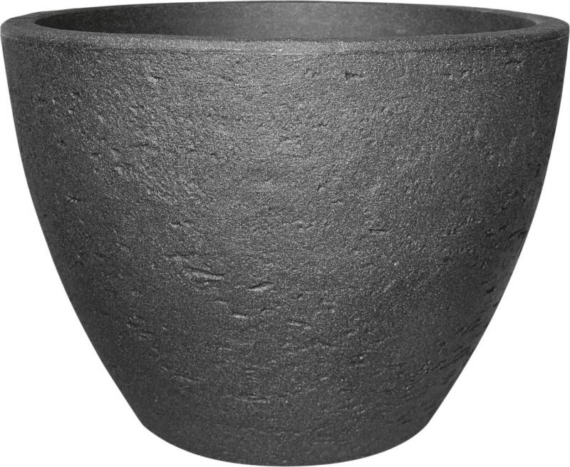 Geli Pflanztopf Stone Ø 60 x 45 cm anthrazit von Geli