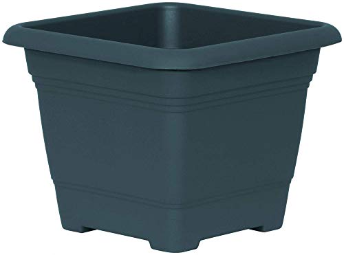 Geli Planter Nora Pflanzk?Bel Pflanztopf Blumentopf Blumenk?Bel anthrazit quadratisch (2) von Geli