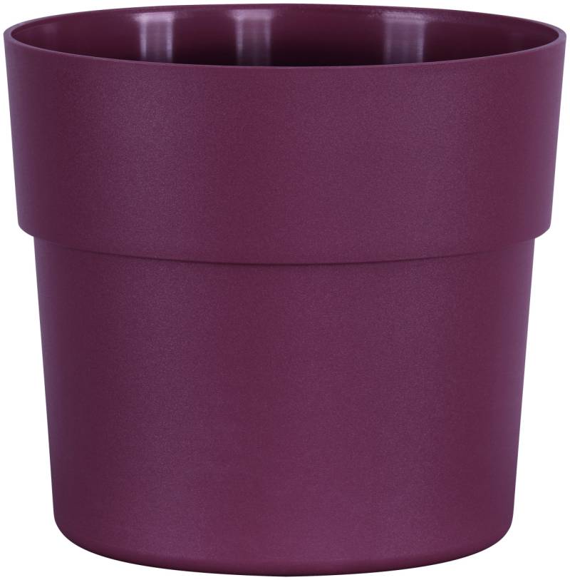 Geli Übertopf Liv Kunststoff beerenrot Ø 16 x 15 cm von Geli