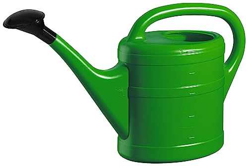 Gießkanne 5 L (2X) GRÜN Blumenkanne Gartengießkanne von Geli