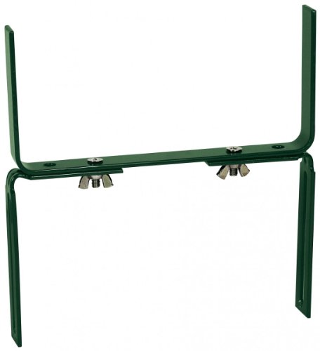 Halter in H - Form für Blumenkasten Balkonkastenhalter, Farbe:dunkelgrün Halter in H - Form für Blumenkasten Balkonkastenhalter, Farbe:dunkelgrün von Geli