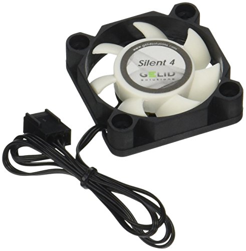 Gelid Solutions Silent 4 – 3-Pin Fan - 40mm Standard Case Fan | Silent Operation | Optimized Fan Blades | High Airflow & High Static Pressure. von Gelid Solutions