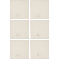 Stoffserviette 6er-Set Smiley von Geliebtes Zuhause