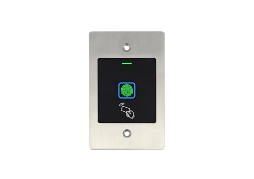 Gelikom BF2 MIFARE RFID & PIN Unterputz Türschloss (Türschloss + 5 RFID Keyfobs + Unterputz-Dose) von Gelikom