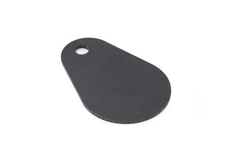 Gelikom RFID KeyFob Heavy Duty NXP MIFARE DESFire EV2 8K 17pF (Schwarz, 10 Stück) von Gelikom