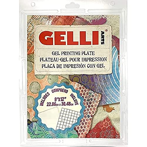 Gelli Arts GL013964721027 Gel-Druckplatte, 22,9 x 30,5 cm, transparent Gelli Arts GL013964721027 Gel-Druckplatte, 22,9 x 30,5 cm, transparent von Gelli Arts