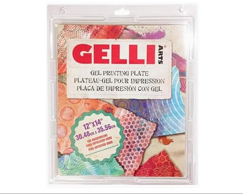 Gelli Arts GL12x14 Druck Teller 12 x 14 Zoll, Synthetic Material, druchsichtig, 30.48 x 35.56 cm Gelli Arts GL12x14 Druck Teller 12 x 14 Zoll, Synthetic Material, druchsichtig, 30.48 x 35.56 cm von Gelli Arts