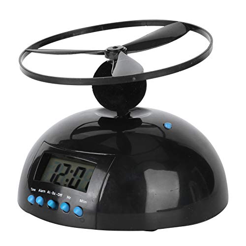GeluEla Fliegender Wecker, Neuheits-Digitaler-LED-Wecker, Helikopter Elektronische Uhr, Wecker, zum Aufwachen, Mehrzweck-Run Away Fliegender Wecker für Schlafzimmer, Büro, Zuhause von GeluEla