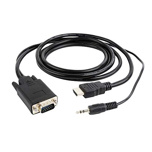 CABLE HDMI-VGA +3.5mm/1.8m A-HDMI-VGA-03-6 Gembird von Gembird
