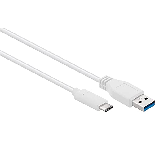 CABLE USB-C to USB3 0.5m white/Ccp-USB3-Amcm-W-0.5m Gembird von Gembird