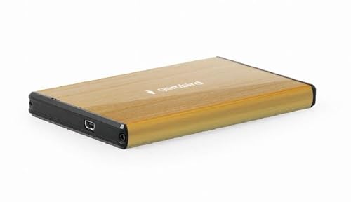 Gembird EE2-U3S-3-GL CAJA EXTERNA HDD USB 3.0 2.5 Aluminium CEPILLADO Dorado Gembird EE2-U3S-3-GL CAJA EXTERNA HDD USB 3.0 2.5 Aluminium CEPILLADO Dorado von Gembird
