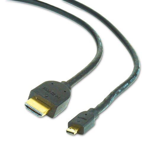 Gembird 3 m 1,3 vergoldet HDMI-Kabel mit Standard (A) auf Micro (D) Stecker von Gembird