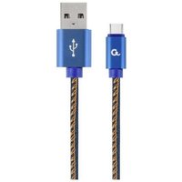 Cablexpert CC-USB2J-AMCM-1M-BL USB-Kabel usb 2.0 usb a usb c Blau von Gembird