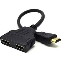 Doppel-HDMI-Kabel 2 x hdmi Schwarz HDMI-Kabel hdmi DSP-2PH4-04 - Gembird von Gembird