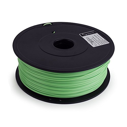 Gembird FF-3DP-ABS1.75-02-G PLA Filament für 3D Drucker, 1.75 mm, Grün von Gembird