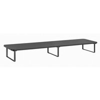 Gembird MS-TABLE2-01 Monitorständer für 2 Monitore (langes Rechteck) schwarz von Gembird