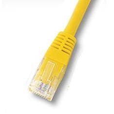 Gembird PP12 – 3 m/und 3 m Cat5e U/UTP (UTP) gelb – Netzwerkkabel (CAT5e, RJ-45, RJ-45, Männlich/männlich, Gold, 10/100/1000Base-T (X)) von Gembird