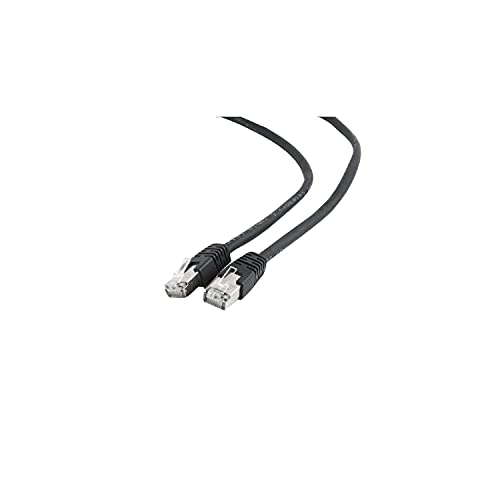 Gembird PP6 – 0.5 m/BK – Kabel CAT6 UTP Netzwerkkabel (0.5 m), Schwarz von Gembird