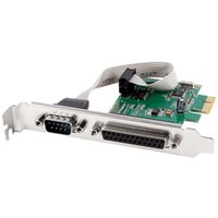 PEX-COMLPT-01 COM-Serieller Anschluss + LPT-Anschluss PCI-Express-Zusatzkarte, mit extra Low-Profile-B - Gembird von Gembird