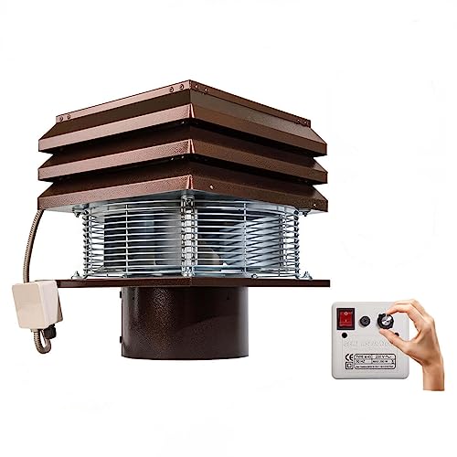 Rauchsauger Für Runden 30 cm 300 mm Kamin Schornstein Ventilator Kaminzugventilator Edelstahlschornsteine Anheizen Hilfe Rauchabzugsgebläse Für Kamin Thermokamin Grill von Gemi Elettronica