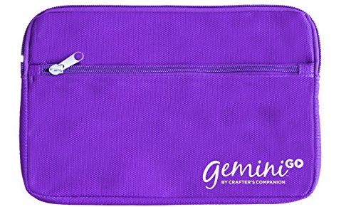 Gemini GEMGO-ACC-PSB Accessories-Plate Storage Bag Go Zubehör Plattenaufbewahrungstasche 7,6 x 15,2 cm Lila-Purple, 3 x 6-inches von Gemini