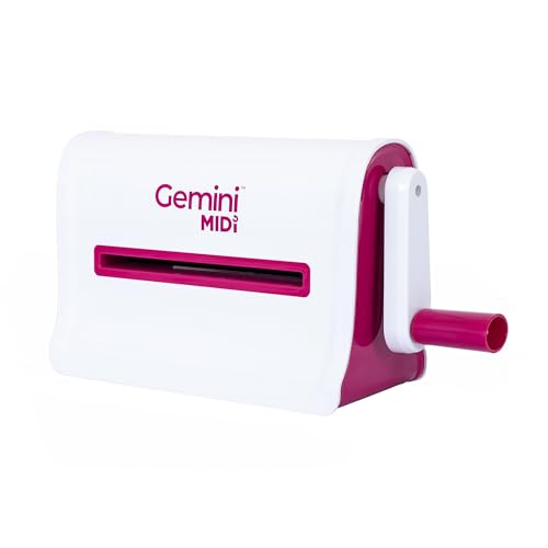 Gemini GEMII MGLO Manual Die Cutting & Embossing for Scrapbooking, Card Making and Crafting-6" x 9" Opening Plate Size…, Acrylnitril-Butadien-Styrol, White, Midi Machine Gemini GEMII MGLO Manual Die Cutting & Embossing for Scrapbooking, Card Making and Crafting-6" x 9" Opening Plate Size…, Acrylnitril-Butadien-Styrol, White, Midi Machine von Gemini