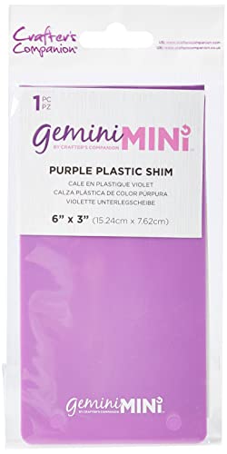 Gemini GEMMINI-ACC-PLASPUR Mini-Maschine Zubehör Kunststoff-Shim Lila-Purple, Plastic, 6" x 3" von Gemini