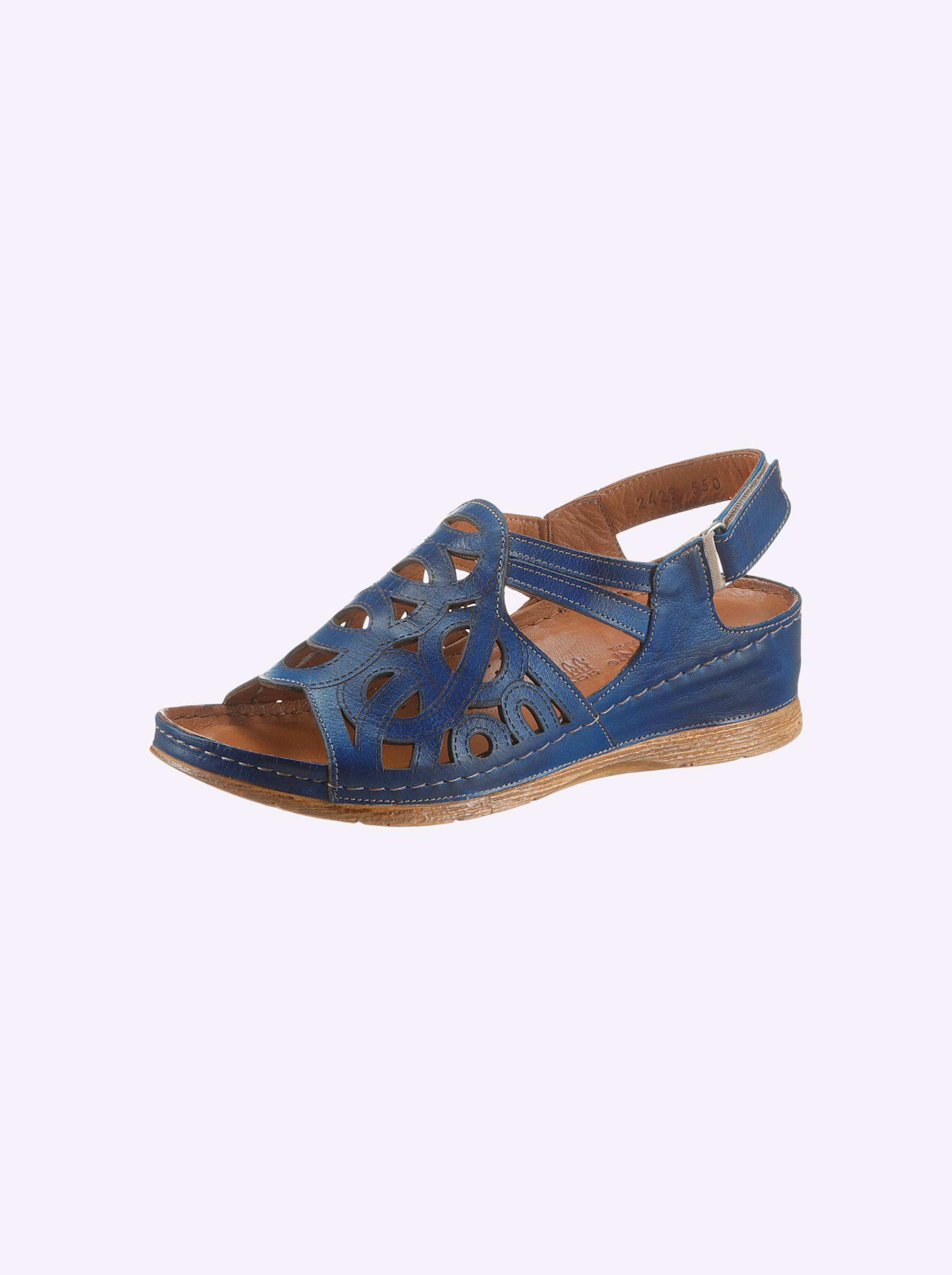 Sandalette in mittelblau von Gemini von Gemini