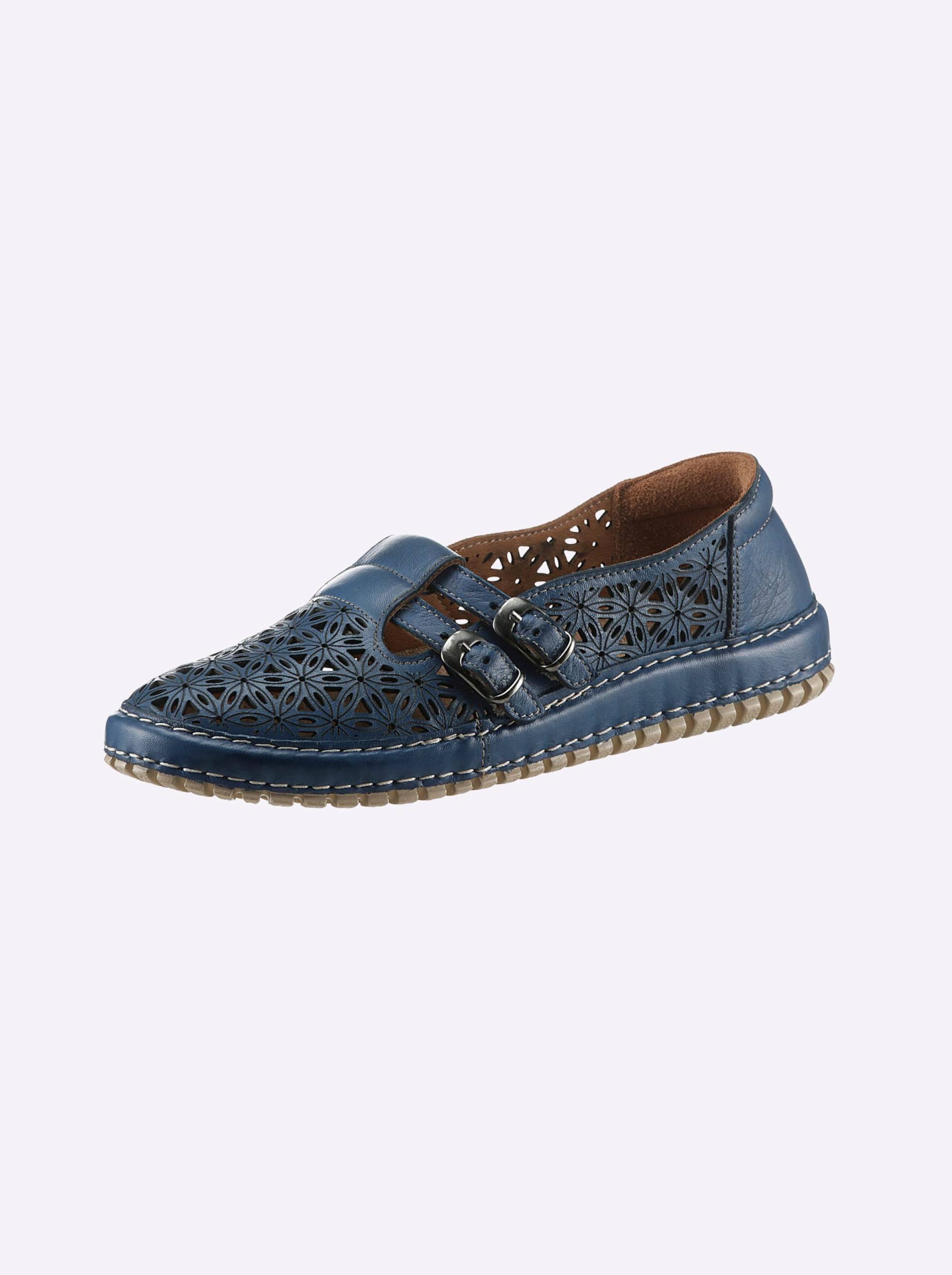 Slipper in royalblau von Gemini von Gemini