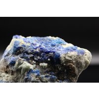 Afghanit Stufe 70x70mm Leuchtendes Blau Kristall Pyrit Muscovit Und Calcit von GemsoShop
