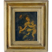 Gerahmte Leinwand Kunst Unbekannter Künstler Gemälde Alt von GemsofKambora