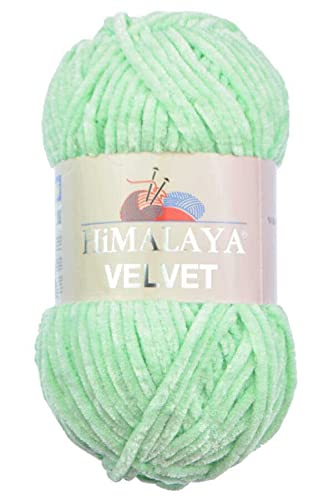 Himalaya Velvet Cord 90007 WASSERGRÜN von Genel