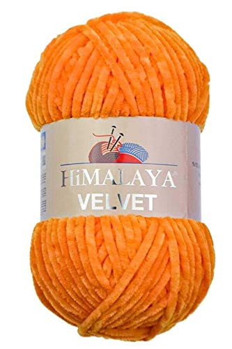 Himalaya Velvet Cord 90016 ORANGE von Genel