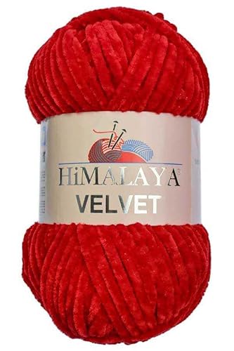 Himalaya Velvet Cord 90018 ROT von Genel