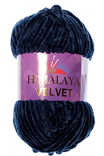 Himalaya Velvet Cord 90021 MARINE von Genel